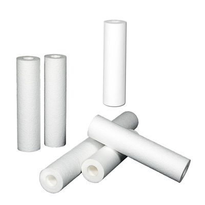 Filtro cilindrico tipo 10 20 30 40 pollici filtro ad acqua soffiata per la sostituzione dell'acqua di pozzo