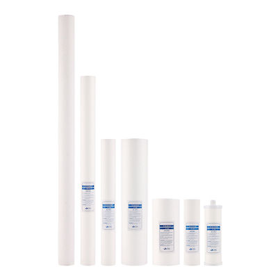 10/20/30/40 Inch Meltblown PP Cotton Filter Equipment con 1-100um Filter Finesse