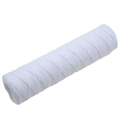 10 20 pollici 1 3 5 10 Micron String Wound Filter Element Per Purificatore di Acqua Sotterraneo