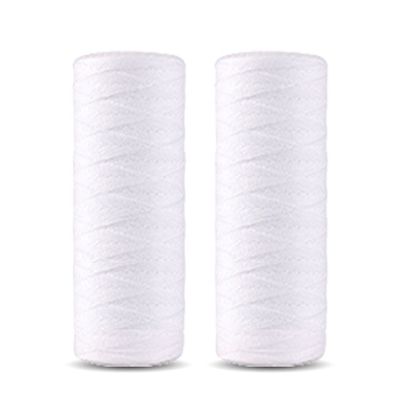 1/5/10/20/30/50/100 Micron Rating 10 * 4,5 pollici PP Serie Cartuccia filtro a filatura ferita