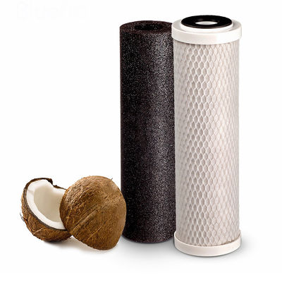 1000 valore di iodio 10 pollici CTO Coconut Shell Carbon Filter Cartridge per la casa