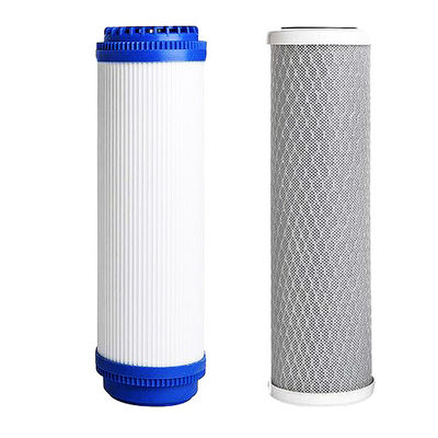 1 micron5 micron Cartuccia di filtro al carbone attivo per la rimozione di gas di cloro da metalli pesanti puzzolenti