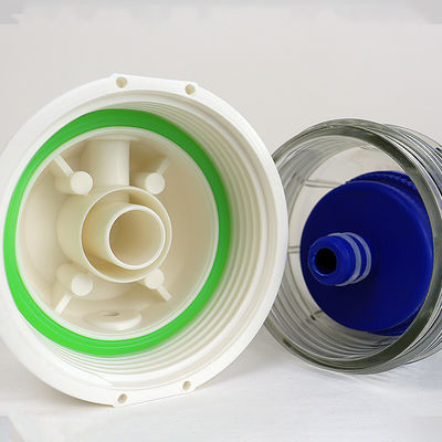 Qiuck Fitting Connection 10 pollici Cassa filtrante trasparente per filtrazione dell'acqua commerciale