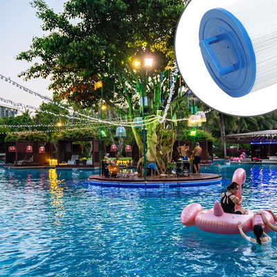 PP Blu bianco 10*4,5 pollici Sistema di filtraggio di cartucce di piscina ad alto flusso sopra terra