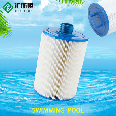 PP Blu bianco 10*4,5 pollici Sistema di filtraggio di cartucce di piscina ad alto flusso sopra terra