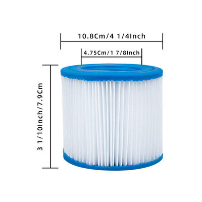 NSF Certified Intex 29001E S1 Easy Set Pool Spa Filter Cartridge e Dimensioni personalizzate