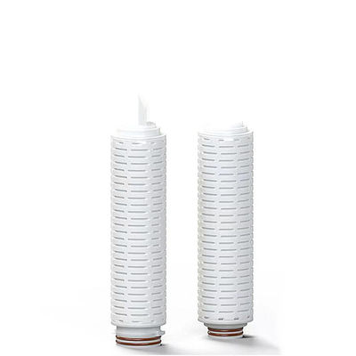 0.22 0,45 Micron PES PTFE Trattamento dell' acqua 10 pollici PP cartuccia di filtro piegate sostituzione