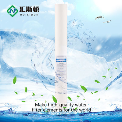 Ionizzatore bianco per uso domestico 1 micron 5 micron 20 pollici Selt Blown PP Sediment Filter Element