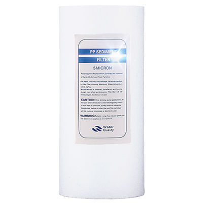 10 pollici 20 pollici 30 pollici 40 pollici 5 Micron PP Melt Blown Filter Cartridge Tipo cilindro