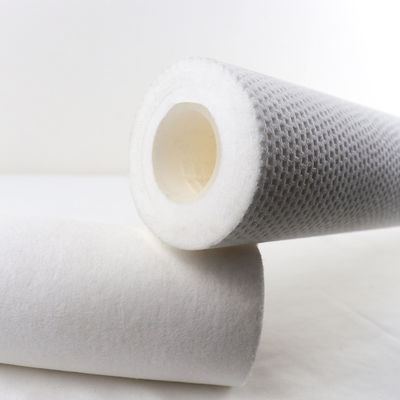 Cartuccia di filtro per sedimenti in PP da 10 micrometri per filtrazione dell'acqua da 10 pollici nel sistema RO
