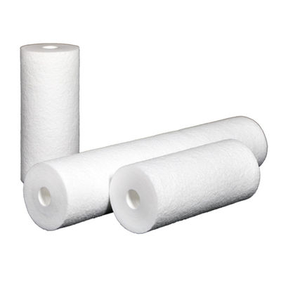 Flusso elevato 10 20 Micron Spun Filter per il trattamento delle acque sotterranee in impianti di produzione