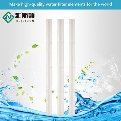 0.1/0.22/0.45/0.5 Micron Microporous Pleated Filter Cartridge 10 pollici 20 pollici 40 pollici