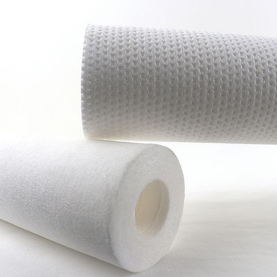 Flusso elevato 10 20 Micron Spun Filter per il trattamento delle acque sotterranee in impianti di produzione
