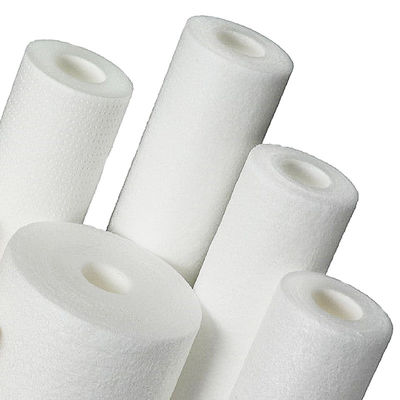 Flusso elevato 10 20 Micron Spun Filter per il trattamento delle acque sotterranee in impianti di produzione