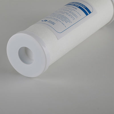 Flusso elevato 10 20 Micron Spun Filter per il trattamento delle acque sotterranee in impianti di produzione