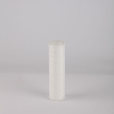Trattamento dell'acqua Cartuccia di filtro a membrana piattata pes altamente asimmetrica 0,22um 20 pollici