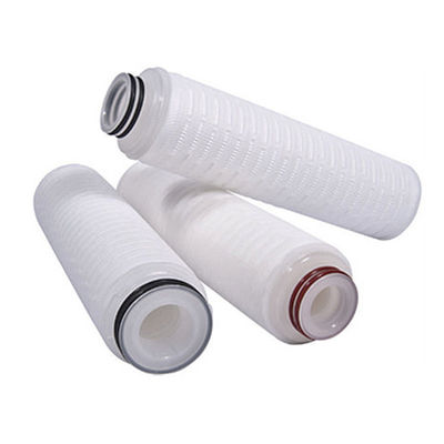 10 pollici Pp Pes Ptfe Filtro Plissé Sostituzione Cartuccia Filtro Acqua per la Filtrazione