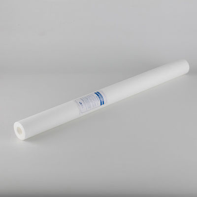 Cartuccia di filtro soffiato a fusione in PP di filato da 30 pollici e 5 micron per l'ispezione video in uscita