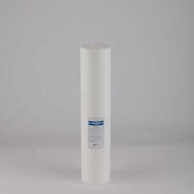 Performance di resistenza PP Materiale non tessuto Elemento filtro dell'acqua per filtrazione alimentare