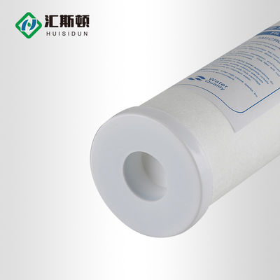 Cartuccia di filtro soffiato da fusione di cotone da 10 pollici Pp 25*6,2 cm Dimensione per sistema di osmosi inversa