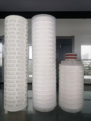 660LPM 222 Interfaccia 5 pollici 10 pollici PP Cartucce di filtro ad acqua plissate per la filtrazione del vino