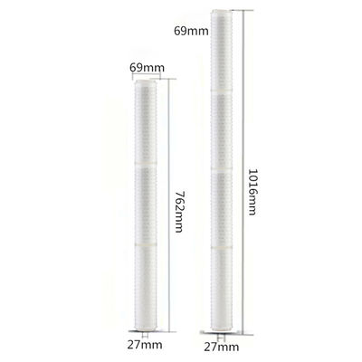Filtro dell'acqua 40 pollici 0,22 micron Poliestere piatto Fibra industriale filtro speciale