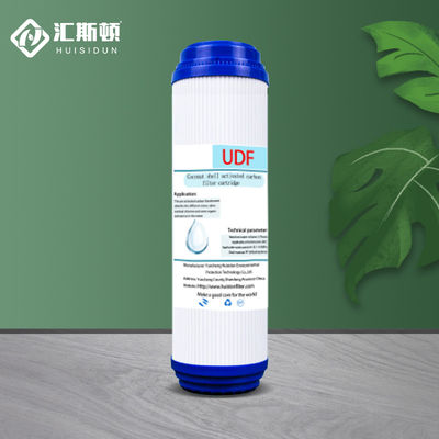 Cartuccia filtro acqua a carbone attivo granulare per uso domestico Udf GAC e acqua pulita