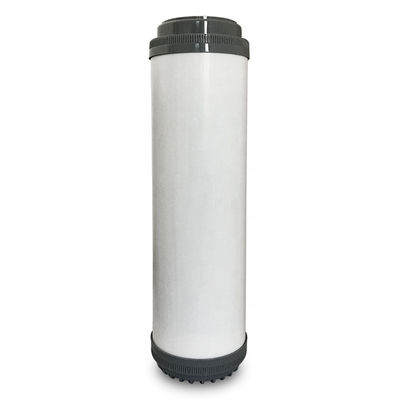 Elemento filtro per depuratore dell'acqua a carbone attivo granulare da 10 pollici con recipiente a pressione