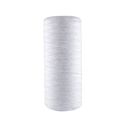 10" PP polipropilene filato di cotone avvolgimento filtro elemento 1 micron per la pulizia dell'acqua
