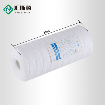10" PP polipropilene filato di cotone avvolgimento filtro elemento 1 micron per la pulizia dell'acqua
