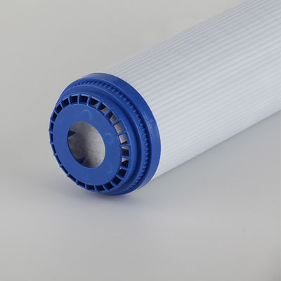 Elemento filtro dell'acqua a carbone attivo UDF da 10 pollici per la macchina dell'acqua ultrapura e la cassaforte