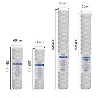 10 micron di polipropilene per filtri di liquidi di acqua