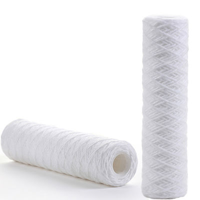 10 20 30 40 pollici 1 5 10 20 50 100 micron PP sedimento stringa ferita cartuccia di acqua per pre-filtrazione