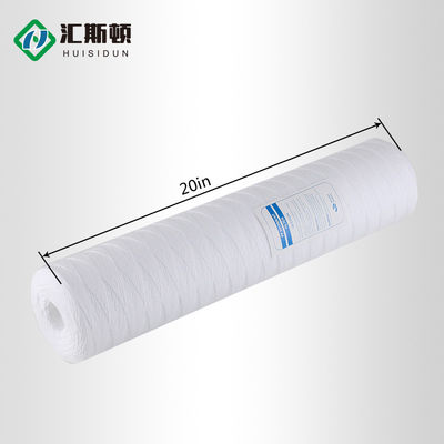 10-20 pollici Jumbo PP String Cartuccia di acqua per ferite per trattamento dell'acqua e filtro dell'olio