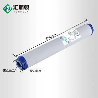 20 pollici UDF GAC Granular Activated Carbon Filter Cartridge con 12-24 mesi di vita del filtro