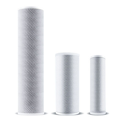 10 pollici Jumbo compresso filtro di carbone attivo carbone per deodorante e purificazione