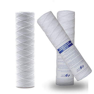 10 20 30 40 pollici 1 3 5 10 Micron String Wound Filter Cartridge per pretrattamento dell' acqua