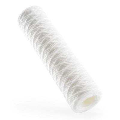 10 20 30 40 pollici 1 3 5 10 Micron String Wound Filter Cartridge per acqua sotterranea