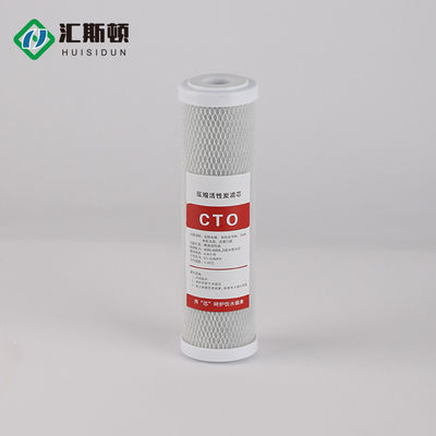 252 mm 70 mm CTO Cartuccia di filtro dell'acqua a carbonio attivo per filtrazione