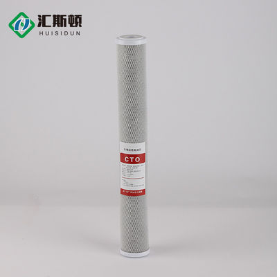 Pre-filtrazione dell'acqua dell'albergo Cartuccia di filtro CTO da 5 micron a base di carbone attivo blocco