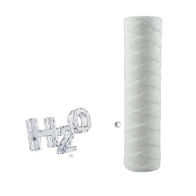 0.5 Voltaggio 220V OEM 10 pollici PP sedimento cartuccia filtro ferita per la soddisfazione del cliente