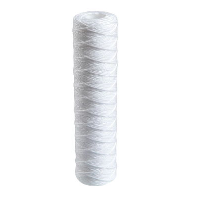 1 o 5 micron 10 pollici PP String Cartuccia filtro ferita per il trattamento dell' acqua personalizzato