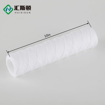 1 o 5 micron 10 pollici PP String Cartuccia filtro ferita per il trattamento dell' acqua personalizzato