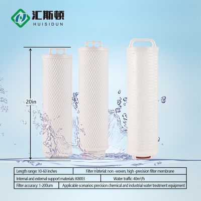 40 pollici 5 micron High Flow Pleated Filter Element per 3M Parker PP Style Electric Flow