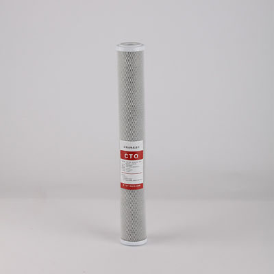 10 pollici 20 pollici 1 micron di carbonio attivo blocco cartuccia filtro dell' acqua per la pre-filtrazione dell' acqua