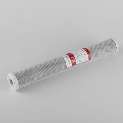 10 pollici 20 pollici 1 micron di carbonio attivo blocco cartuccia filtro dell' acqua per la pre-filtrazione dell' acqua