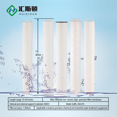 Aggiornare il sistema di filtrazione dell'acqua con filtro a candela micron pleated Eapure