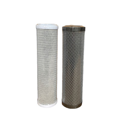10 pollici Cto compresso a carbone attivo bastone macchina acqua pura cartuccia di filtro anteriore