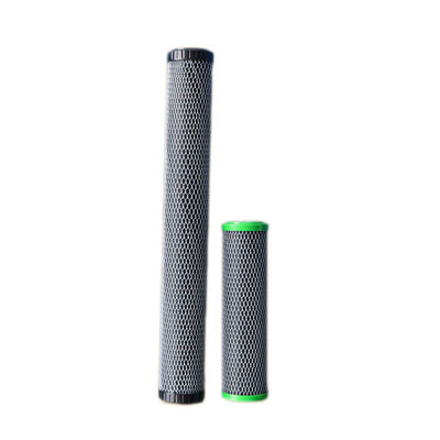 Purificatore d'acqua universale a carbone attivo compresso da 20 pollici per negozi di abbigliamento