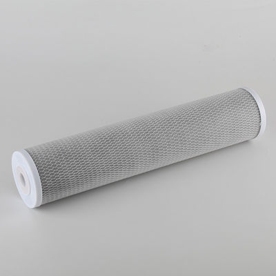 20 pollici Cto filtro di carbone attivo compresso per acqua pulita in ambienti commerciali